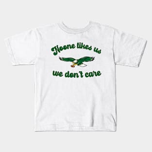 Philadelphia Eagles "Noone Likes Us" Green Philly Sports Kids T-Shirt